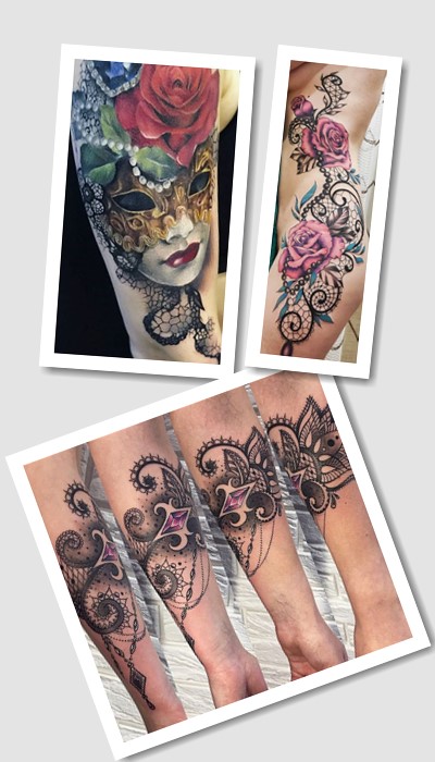 татуювання мереживо