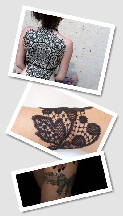 ідеї татуювання мереживо