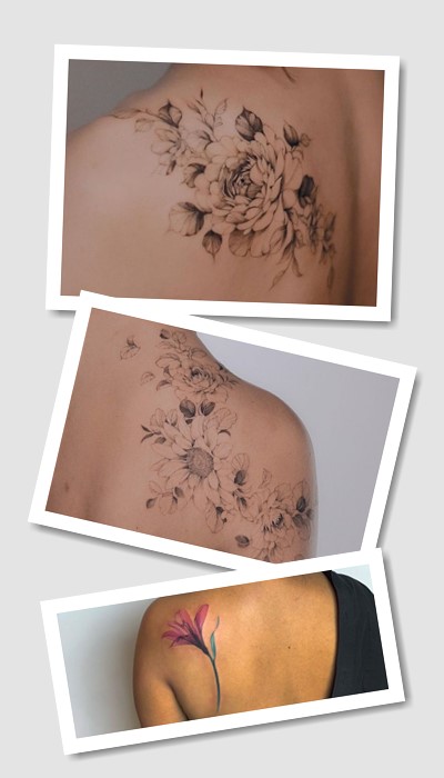 кому підійде тату на лопатці жіночі