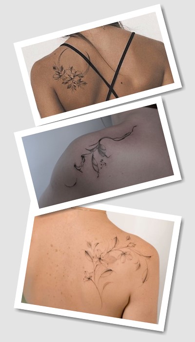 ідеї татуювання на лопатці жіночі