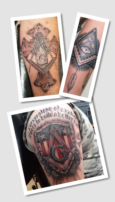 що означають масонські татуювання 