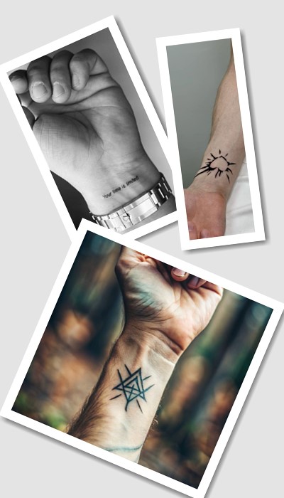 кому підійде татуювання на руці чоловічі легкі
