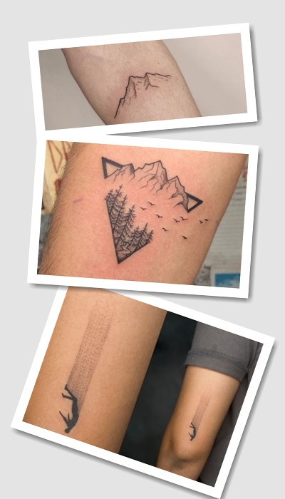 ідеї татуювання на руці чоловічі легкі