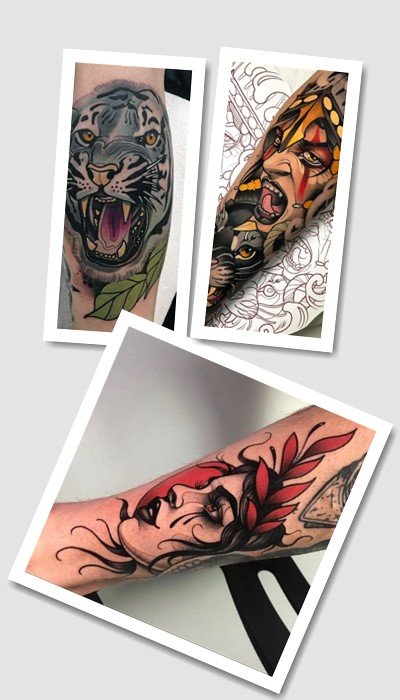 татуювання нео традишнл
