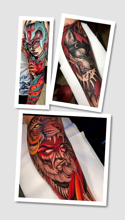 кому підійдуть нео традишнл тату 