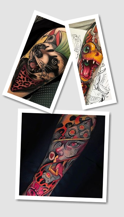 кому підійдуть нео традишнл татуювання 