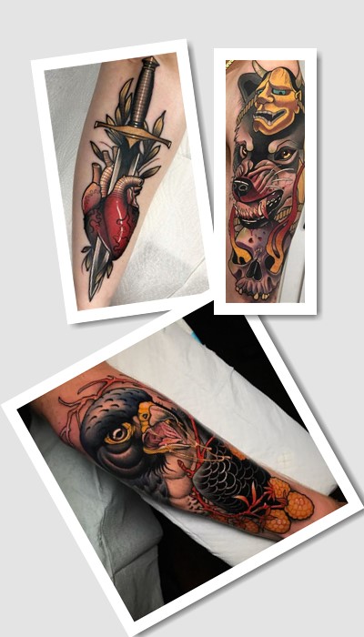 ідеї нео традишнл татуюваннь