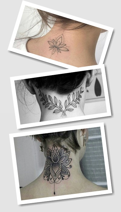 тату на потилиці