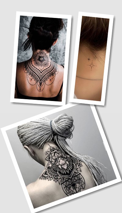 татуювання на потилиці