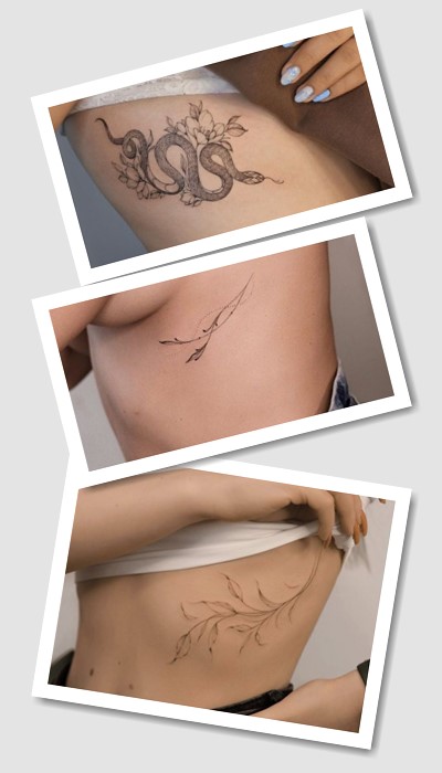 ідеї татуювання на боку жіночі