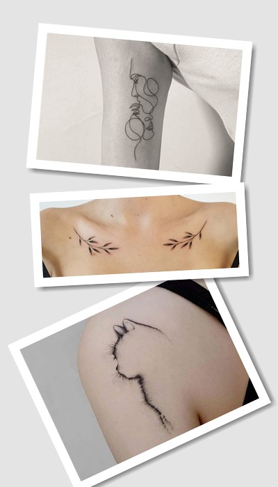 татуювання ніжні жіночі