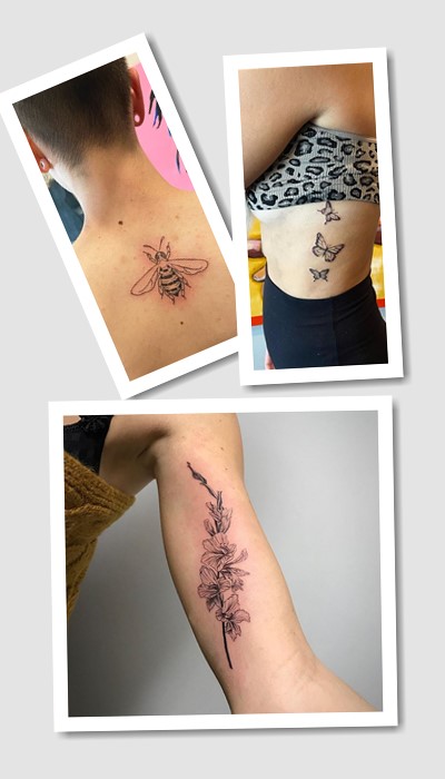 стиль ніжні жіночі татуювання