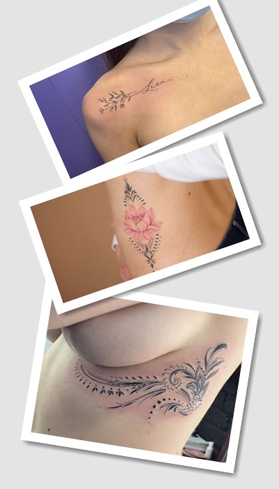 кому підійде ніжне жіноче татуювання 