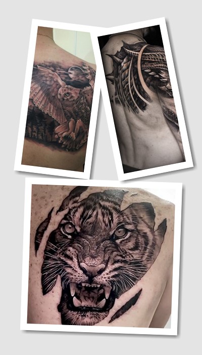 що означає на лопатці чоловічі