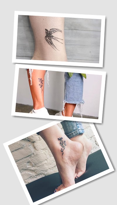 що означає татуювання на нозі жіночі маленькі