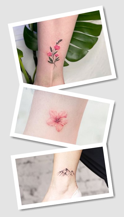 кому підійде татуювання на нозі жіночі маленькі