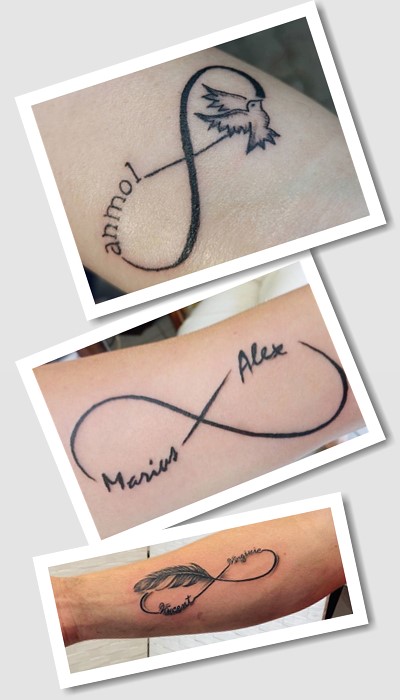 ідеї татуювання Нескінченність