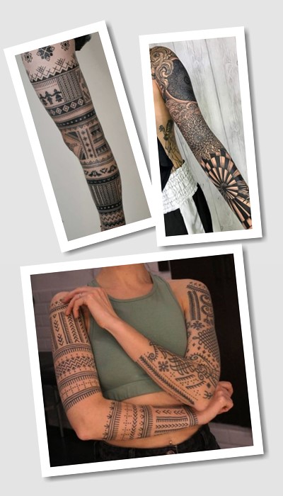 стиль татуювання орнаментал