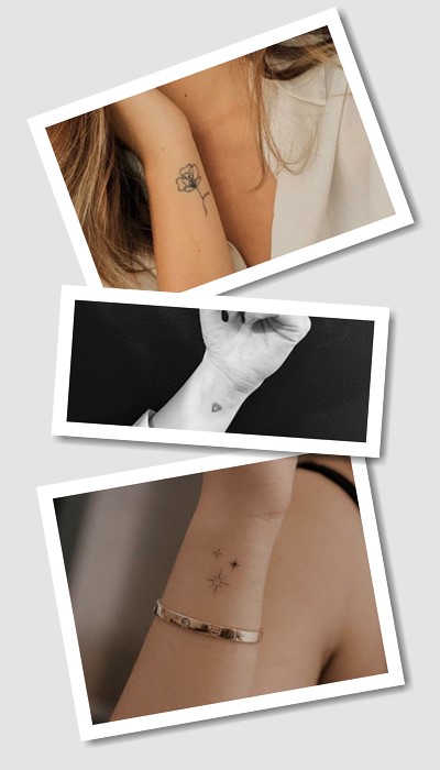 тату для дівчат на зап'ясті