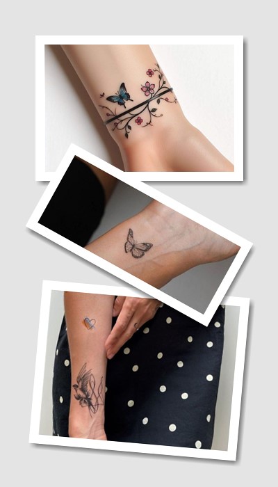 татуювання для дівчат на зап'ясті