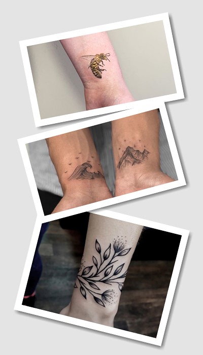 для дівчат на зап'ясті тату 