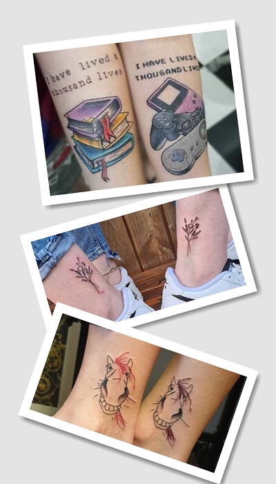 парні тату для друзів