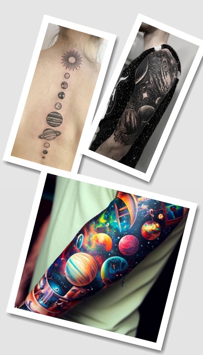 татуювання космос