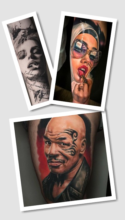 татуювання Портрет у Києві