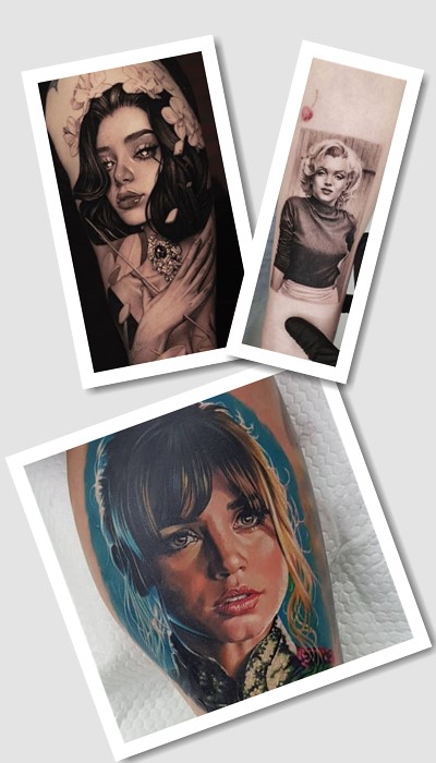 татуювання Портрет