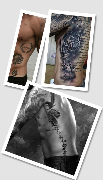 татуювання на ребрах чоловічі