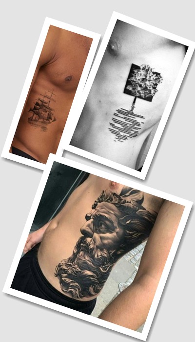 кому підійде татуювання на ребрах чоловічі