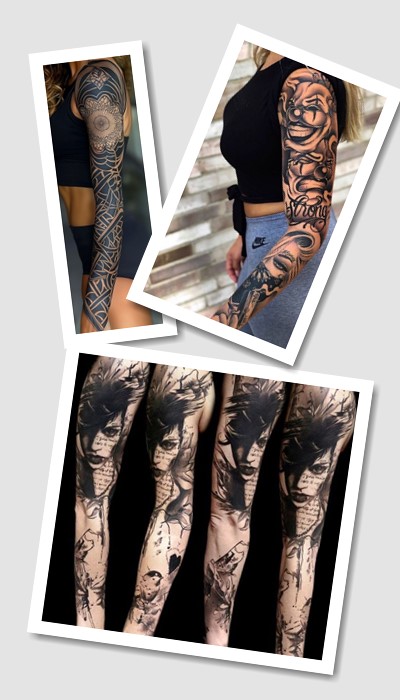 ідеї татуювання рукав жіночий