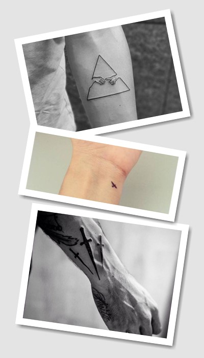 кому підійде татуювання на руці легкі