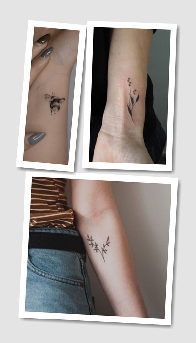 кому підійде тату маленькі на руці