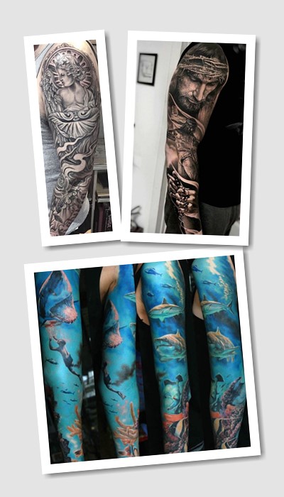 особливості тату рукав чоловічий