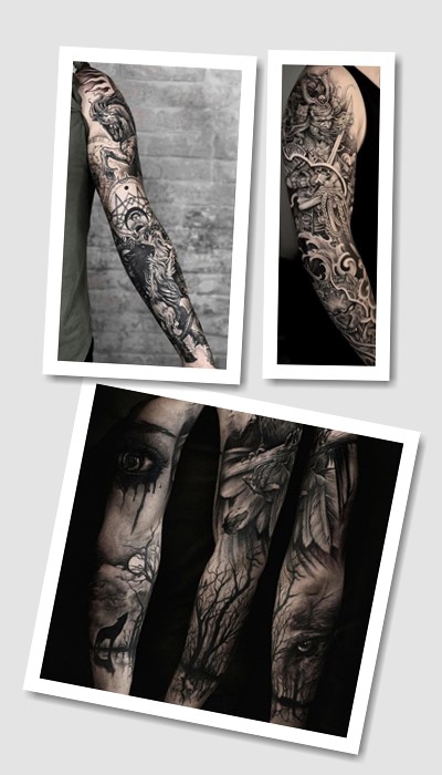 кому підійде татуювання рукав чоловічий