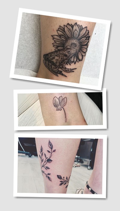 татуювання на щиколотці у Києві