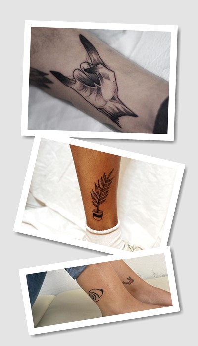 кому підійде тату на щиколотці