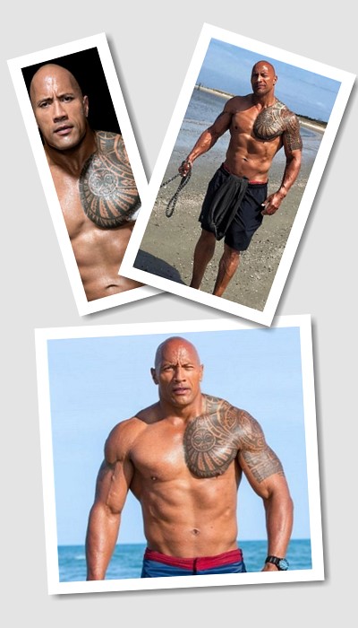 татуювання як у Дуейна Джонсона