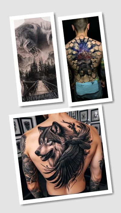 кому підійде татуювання на спині чоловічі