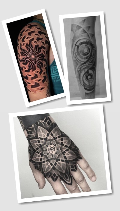 стиль татуювання крапки