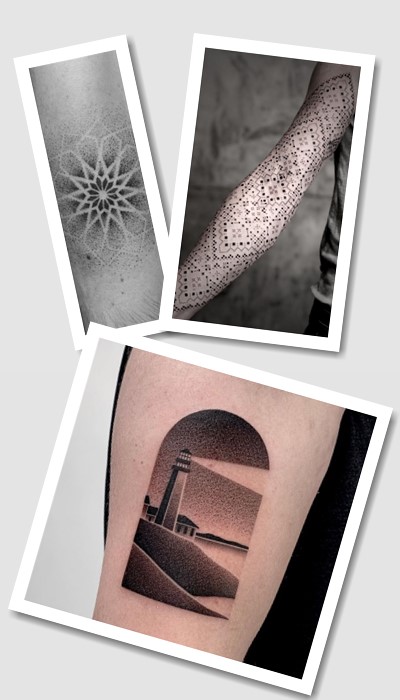 кому підійде татуювання крапками