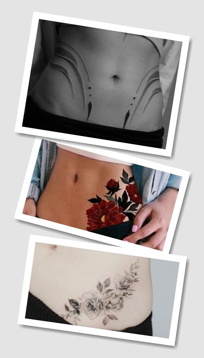 кому підійде татуювання на талії