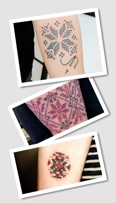 татуювання український орнамент у Києві