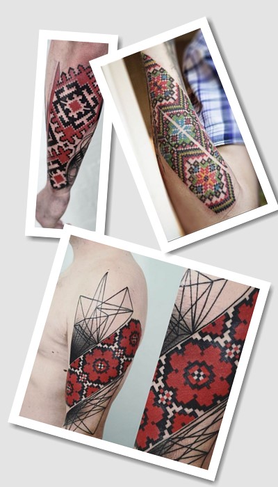 татуювання український орнамент
