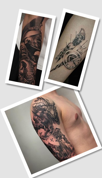 кому підійде тату обладунки