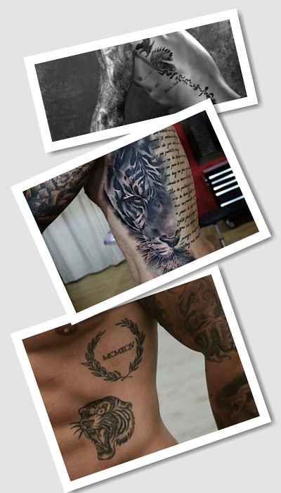 татуювання на боку чоловічі