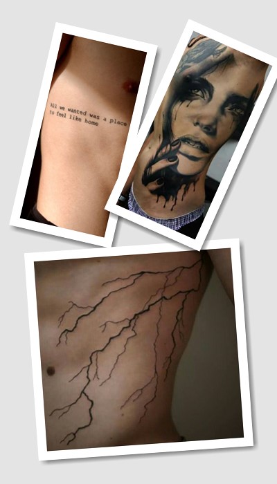 ідеї татуювання на боку чоловічі