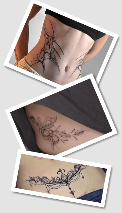 татуювання на животі у Києві