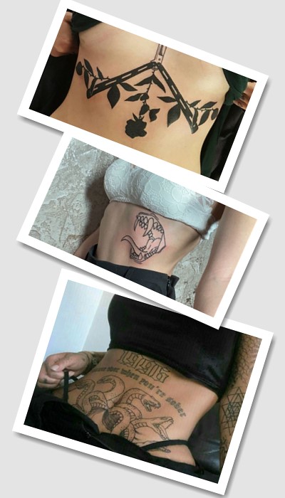 що означає татуювання на животі